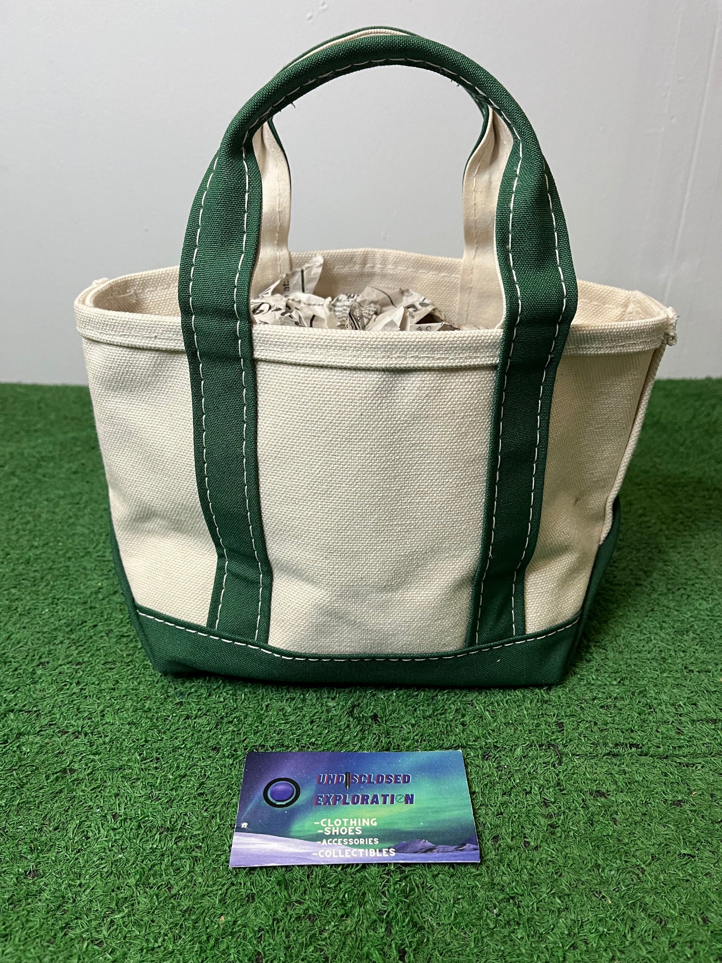 Vintage LL Bean Boat & Tote Bag Mini Limited Edition 100 Year Anniversary