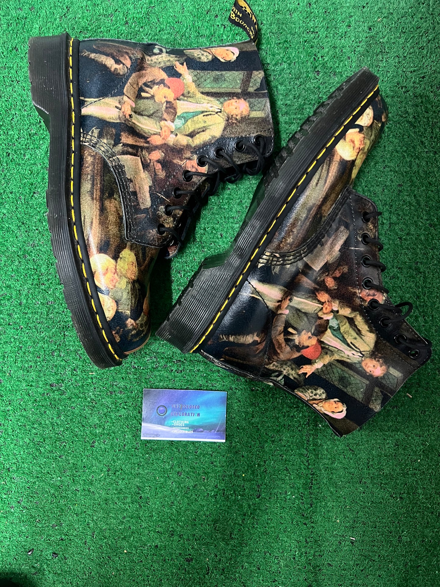 Dr Marten 1461 Hogarth renaissance museum boots size 9men/10.5women
