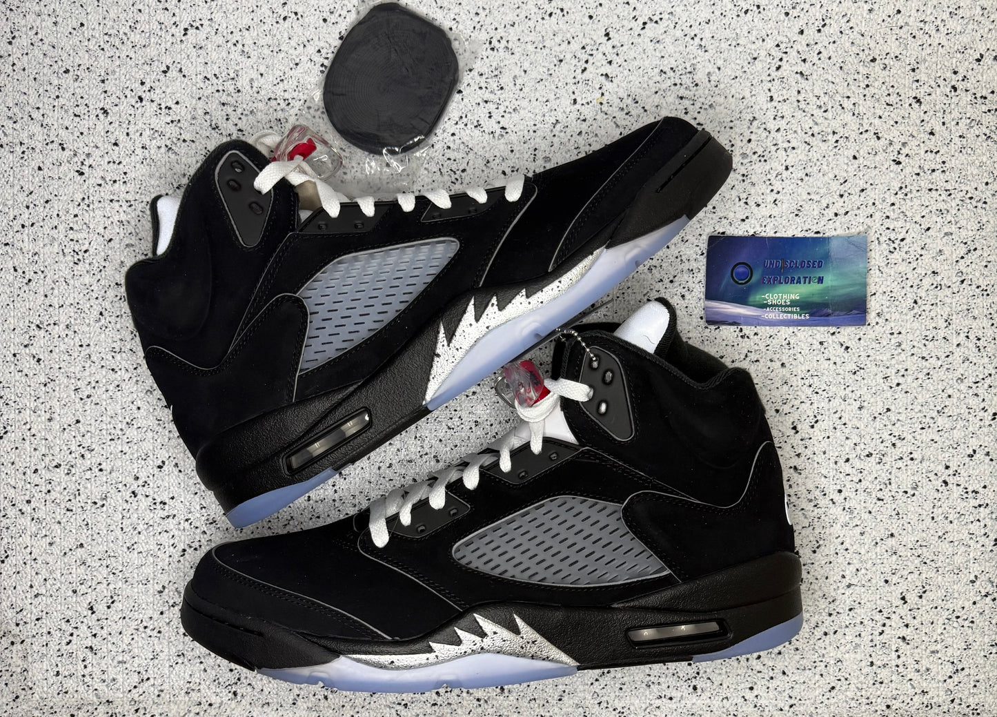Jordan 5 Black Metallic Reimagined