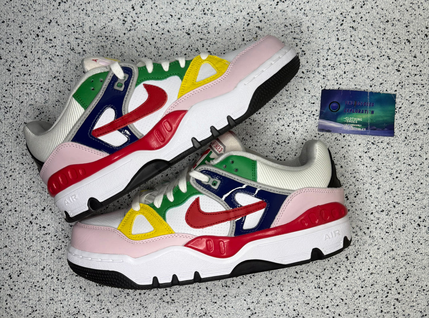 Nike Air Force 3 Nigo Multi Color 10 Men/11.5 Women “Preowned”