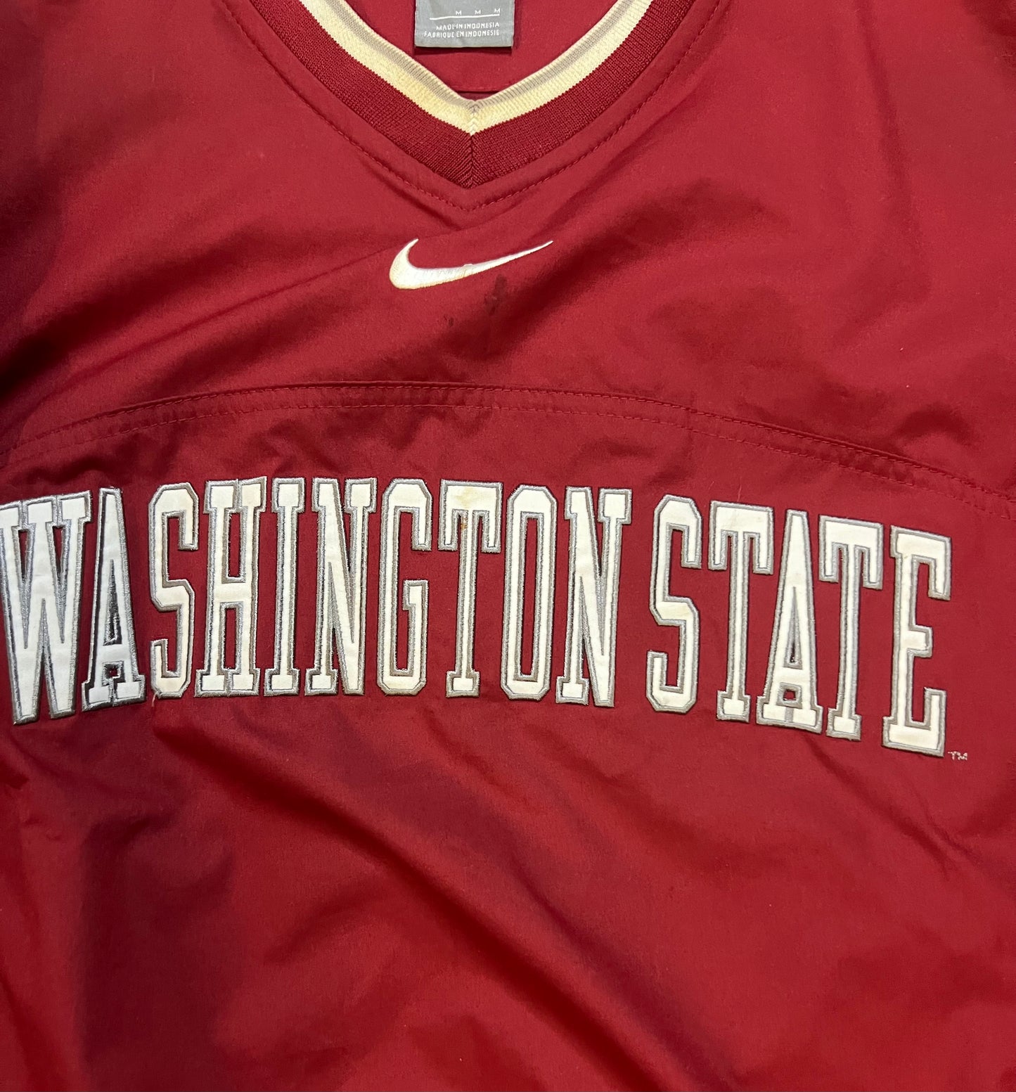 Vintage 1990s Nike center swoosh Washington state University WSU crewneck