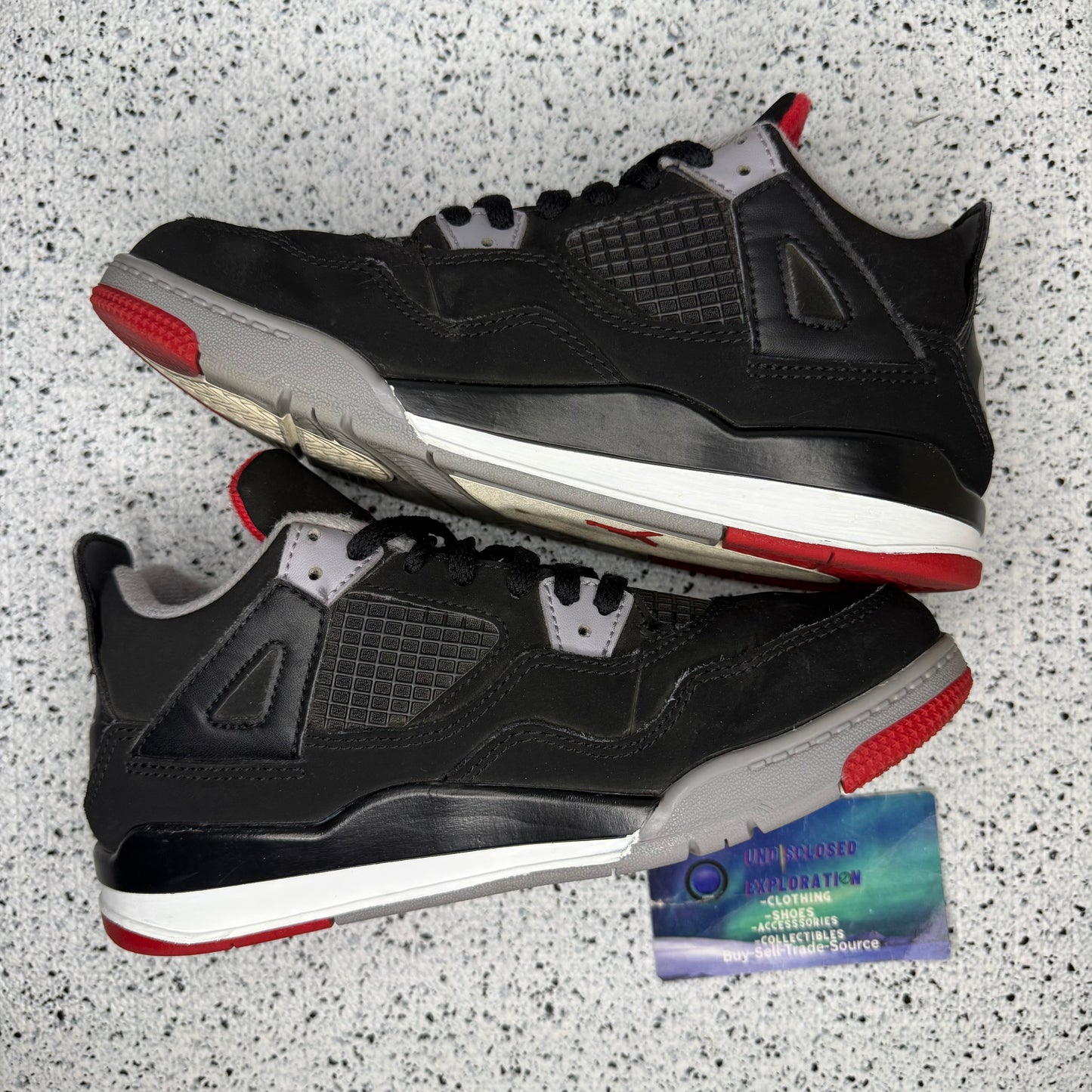 Jordan 4 Bred 2019 1.5 Y “Preowned”