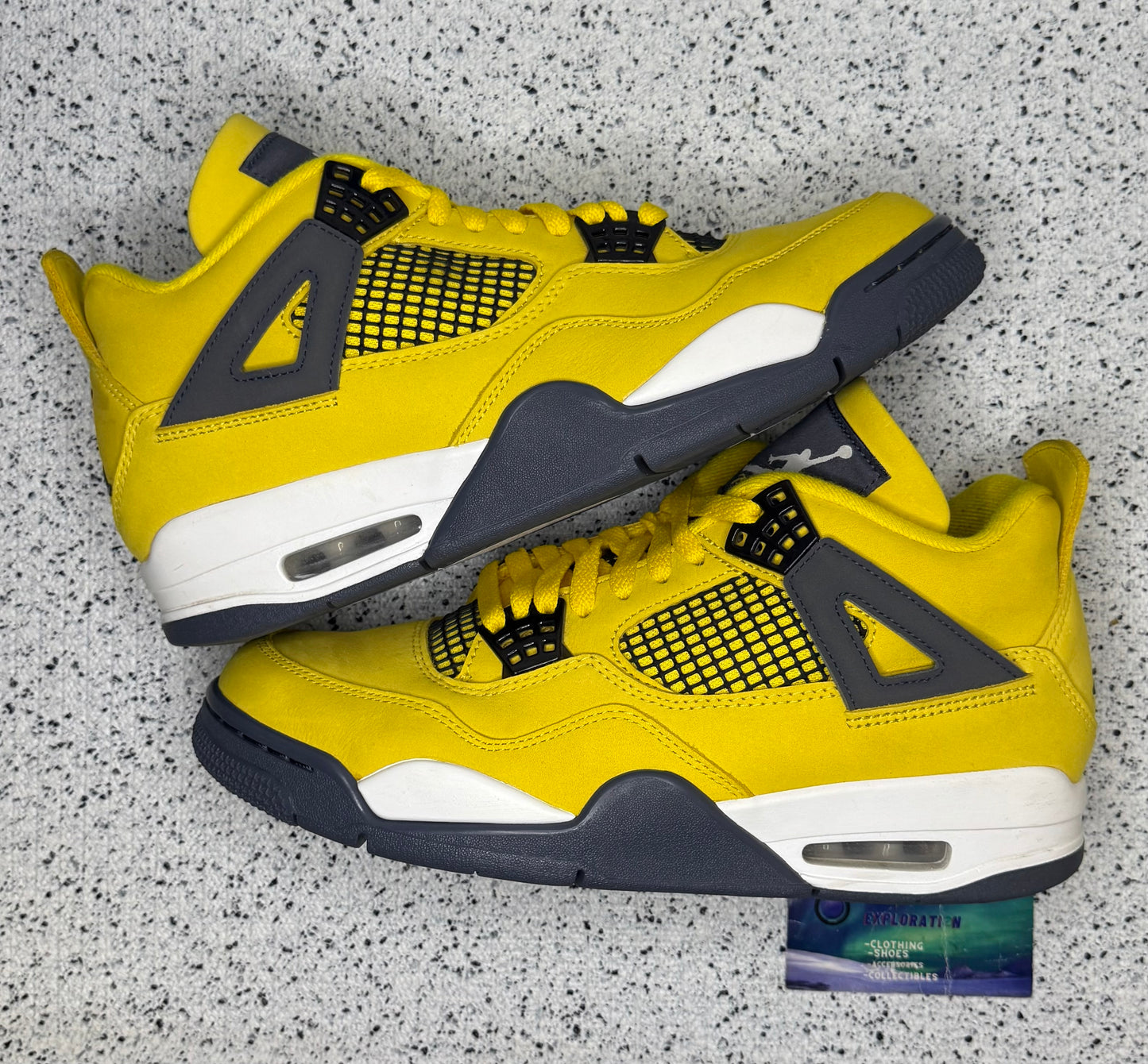 Jordan 4 Lightning 9.5 Men/11 Women “Preowned”