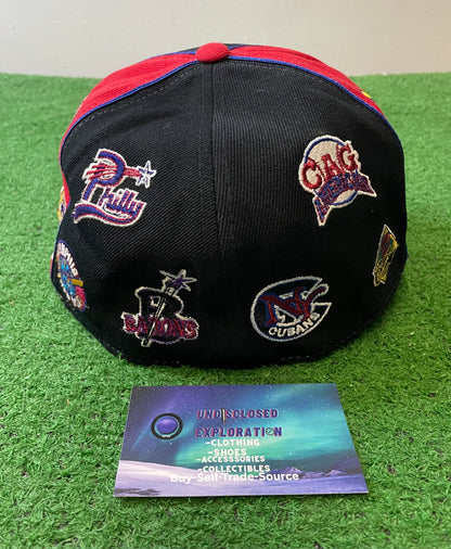 Vintage Negro Leagues fitted patchwork hat