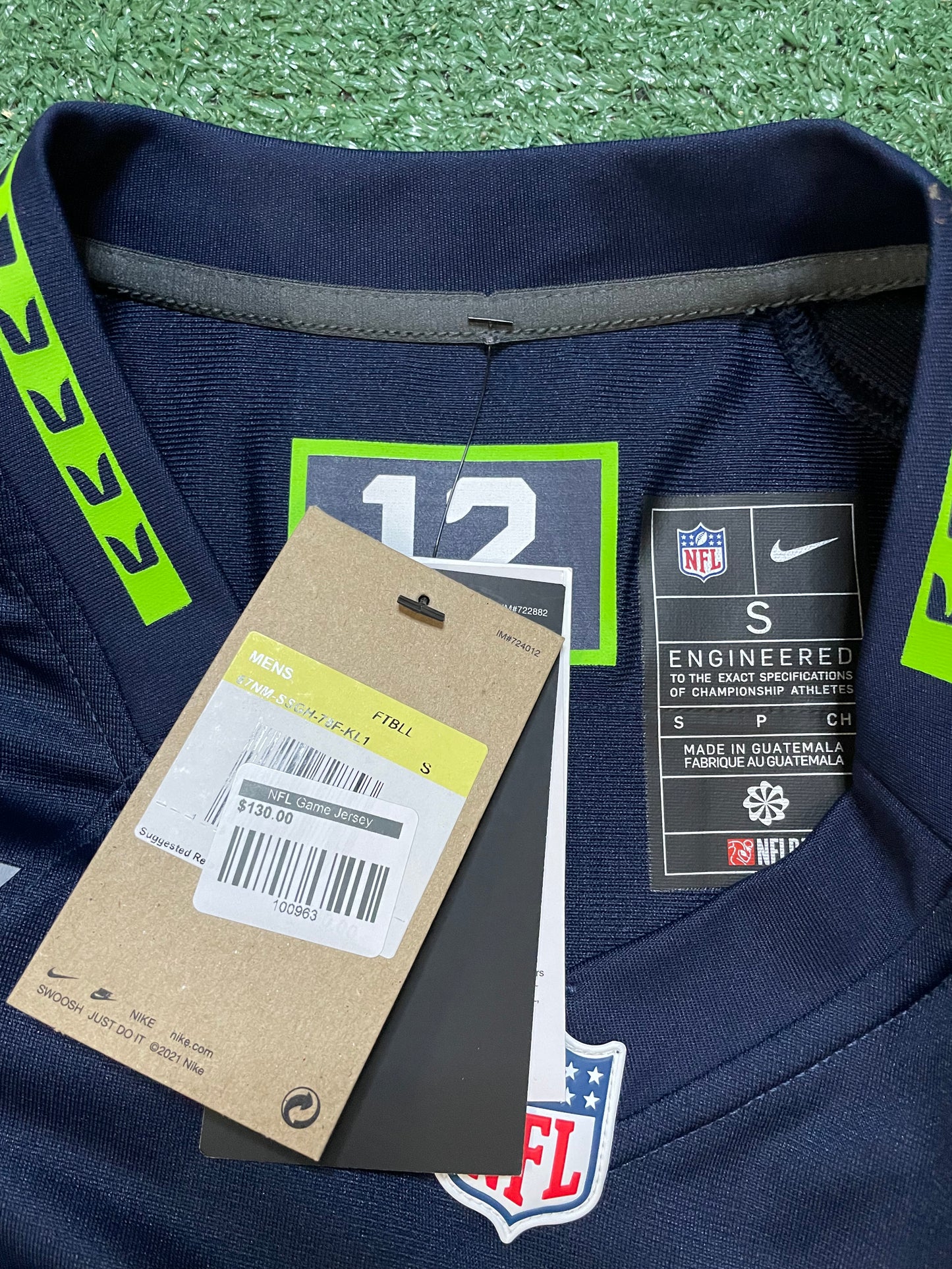 Seattle Seahawks Nike Sam Darnold #14 football jersey