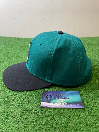Vintage 1990s Seattle Mariners embroidered teal hat