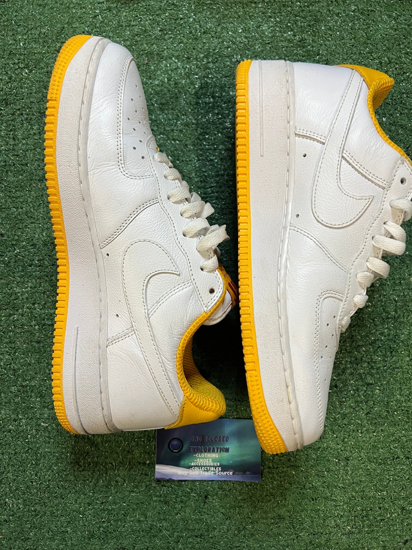 Nike Air Force 1 low university gold West Indies size 9men/10.5women