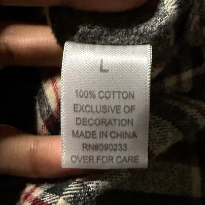 Fear of God Essentials Sleeveless Flannel Shirt