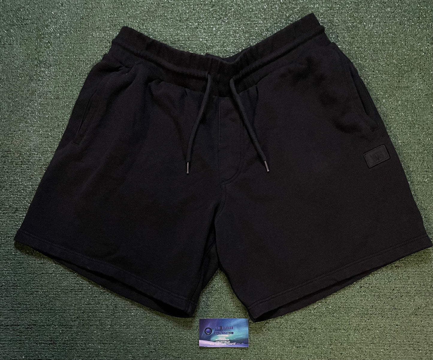 Vans original black fleece shorts