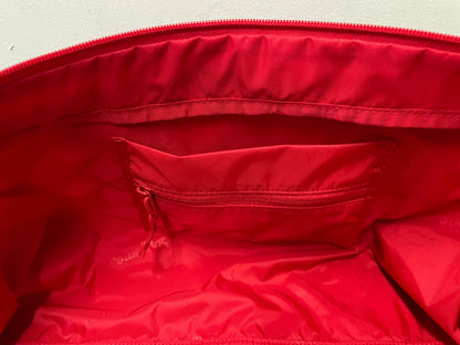 Supreme red duffle bag FW24