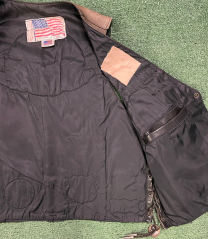 Vintage 1980s Christ rider motorcycle patch vest