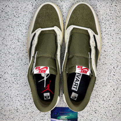 Jordan 1 Low Travis Scott Medium Olive