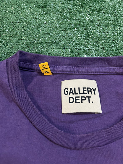 Gallery dept longsleeve purple. tee