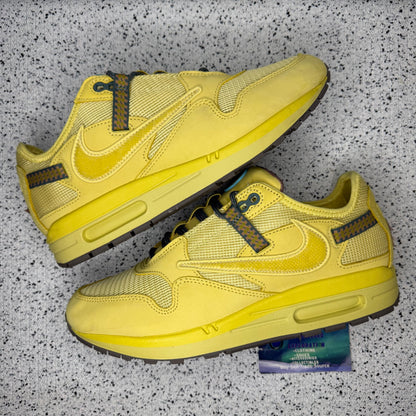 Nike Air Max 1 Travis Scott Saturn Gold 9 Men/10.5 Women “Preowned”