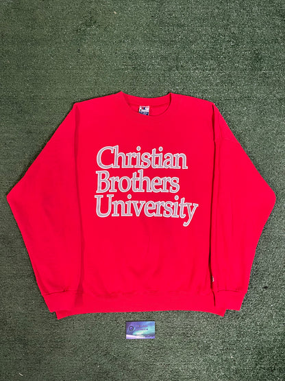 Vintage 1990s Christian brothers university crewneck