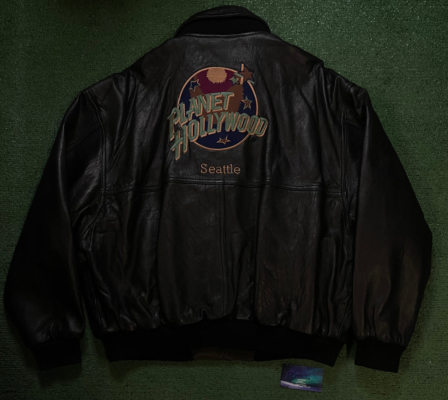 Vintage 1990s Planet Hollywood Seattle reversible jacket