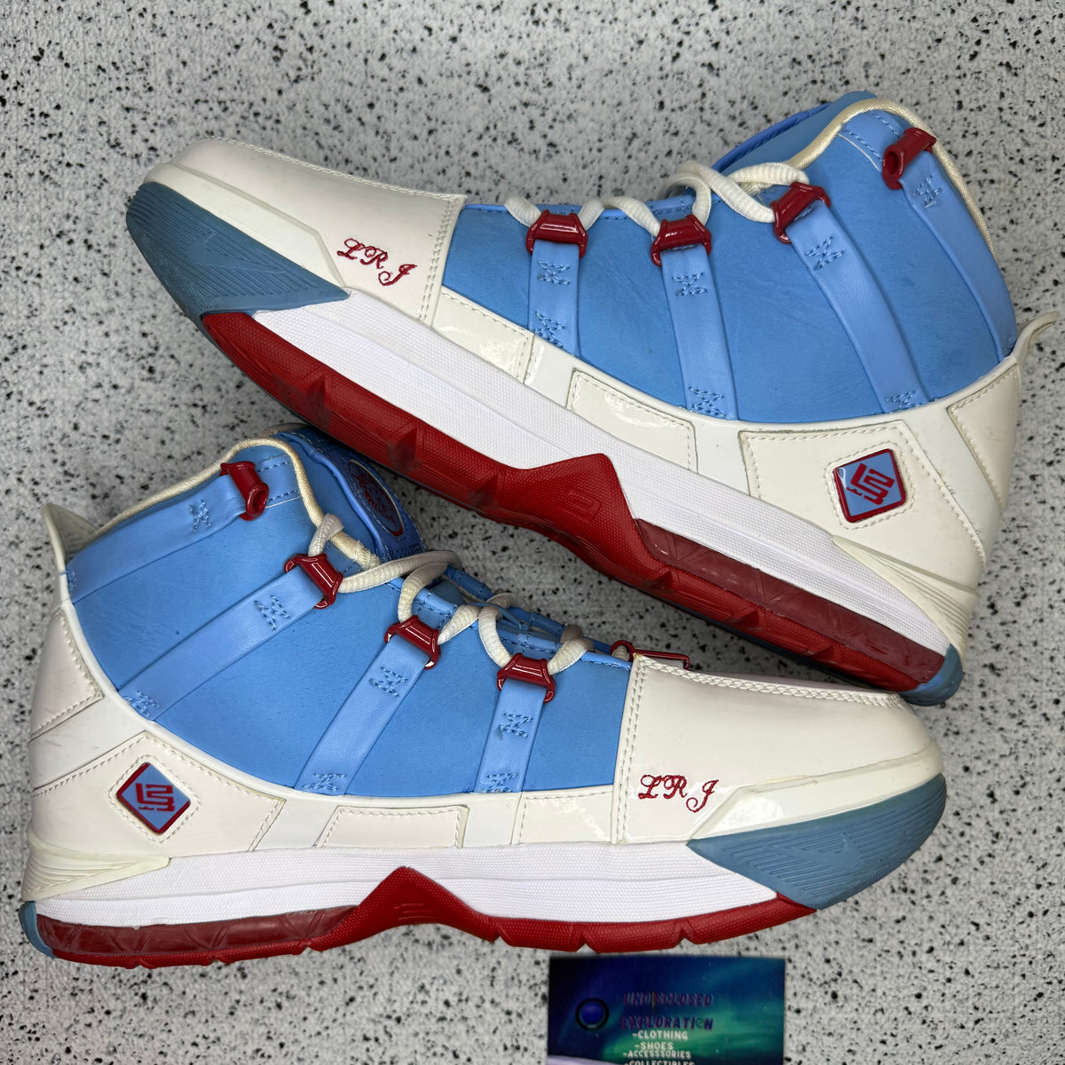 Nike LeBron 3 Houston Oilers 9 Men “Preowned”