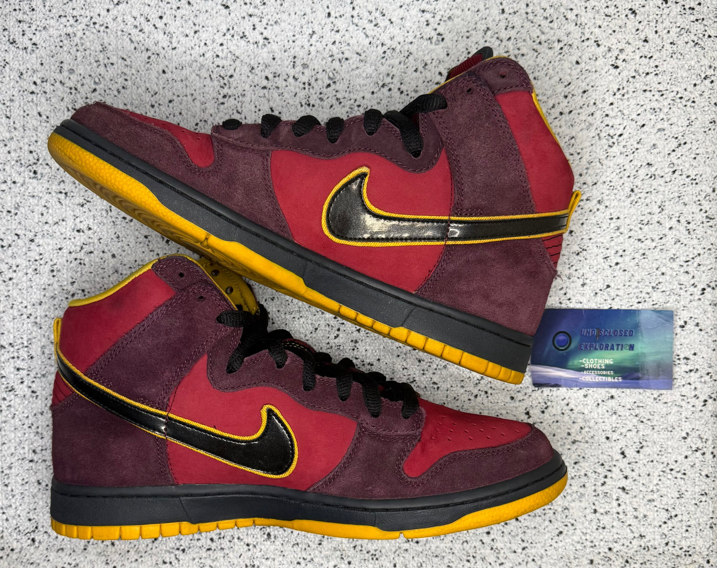 Nike Dunk Sb High Iron Man 9.5 Men/11 Women “Preowned”
