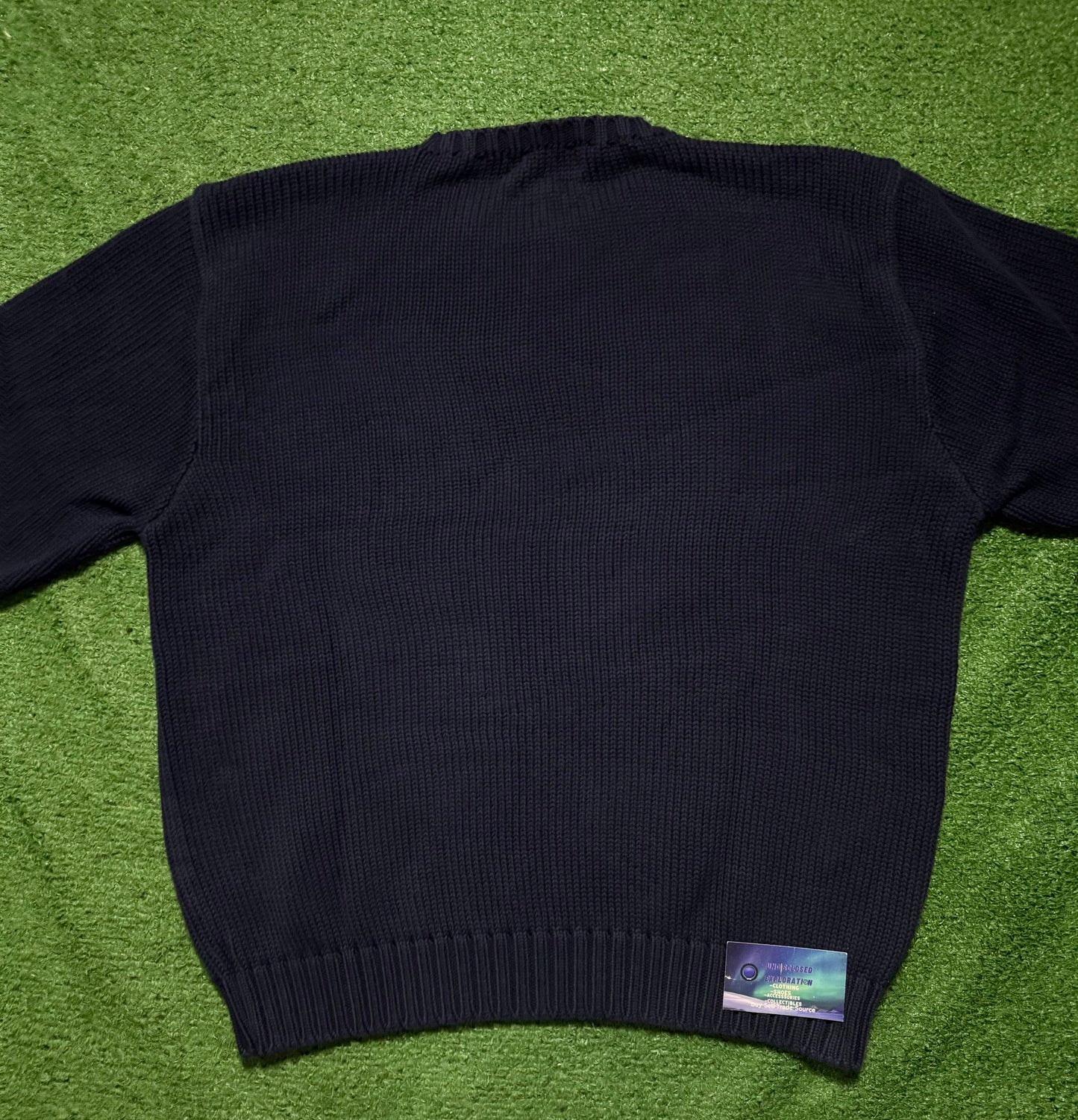 Vintage Polo Ralph Lauren American Flag Knit Sweater
