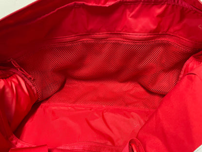 Supreme red duffle bag FW24
