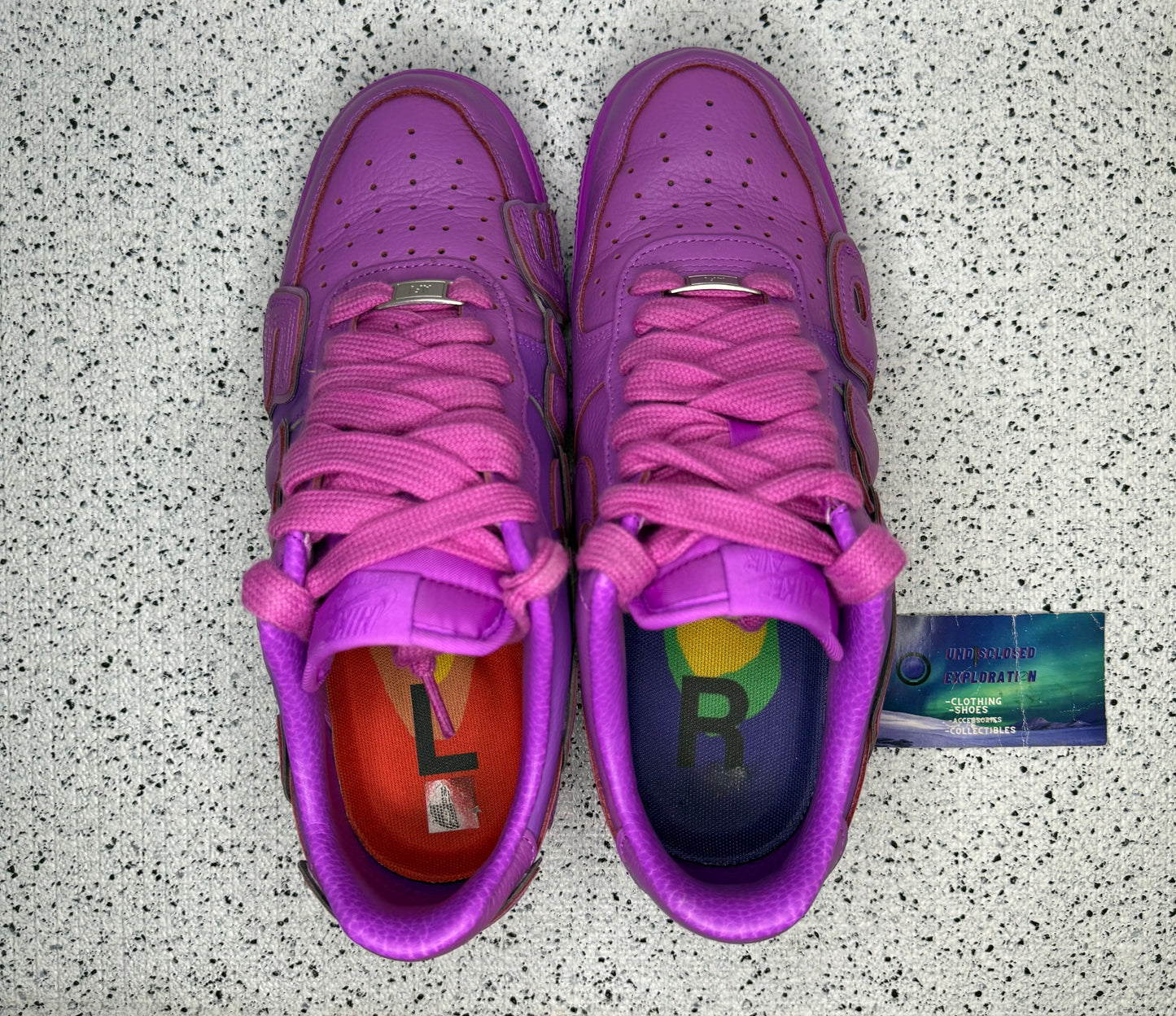 Nike Air Force 1 CPFM Fuchsia 9.5 Men/11 Women “Preowned”