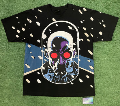 Mask and diguise Mr freeze Batman animated series animated all over print tee