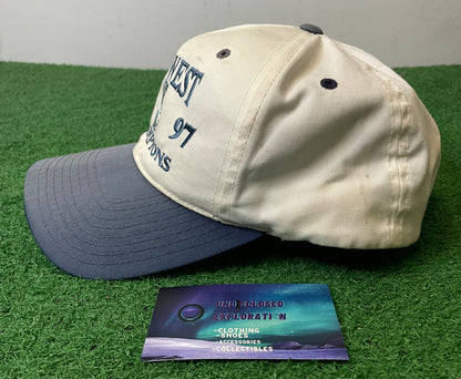 Vintage 1990s Seattle Mariners AL west embroidered hat
