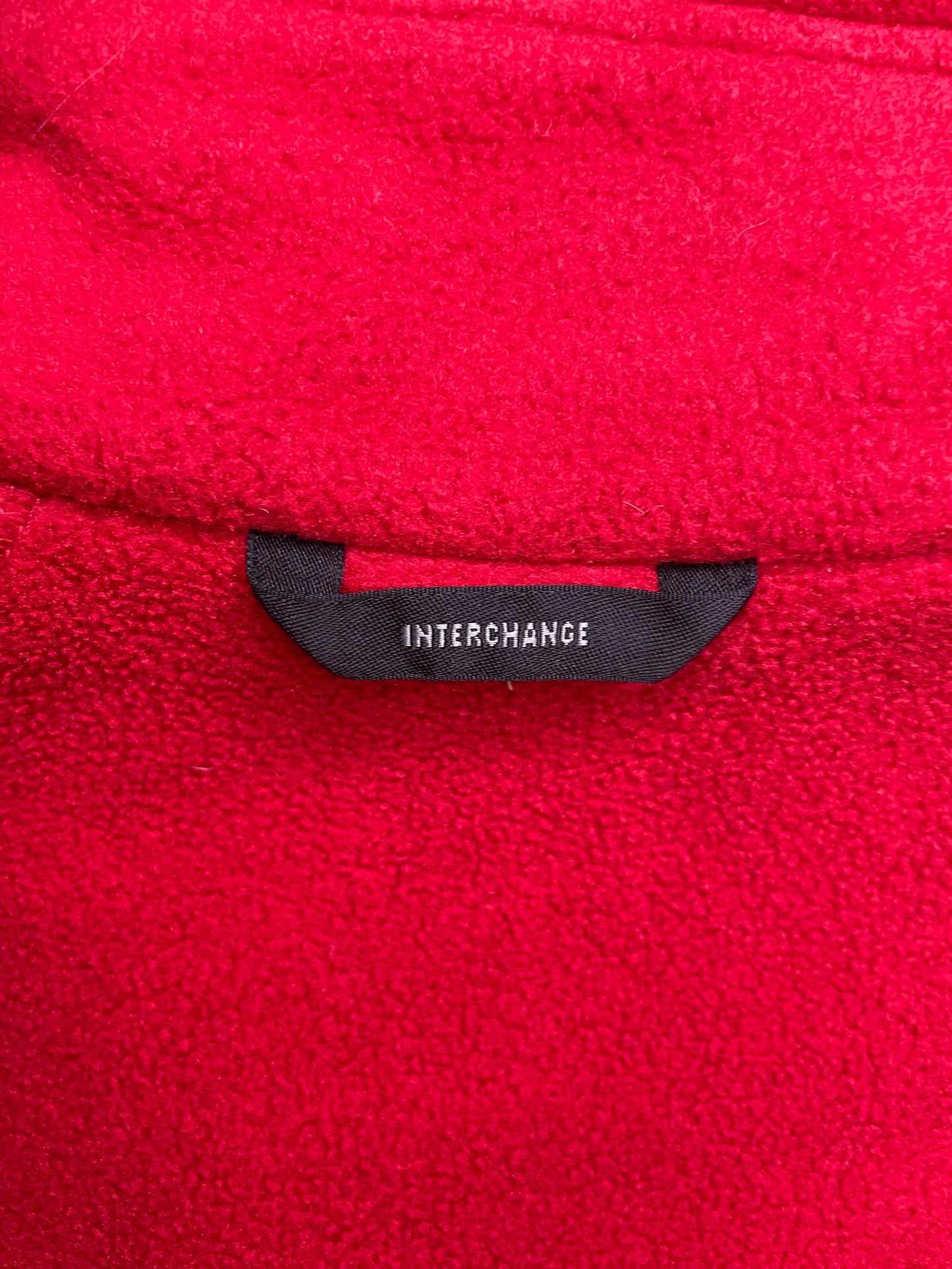 Vintage Columbia titanium red fleece