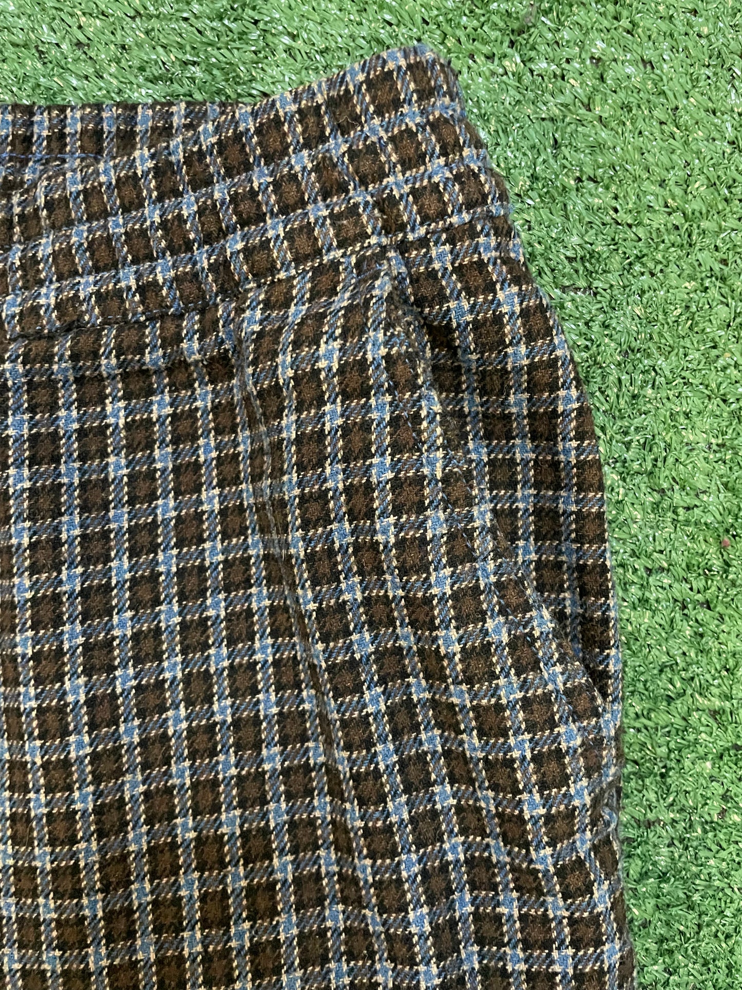 Pleasures plaid check pants