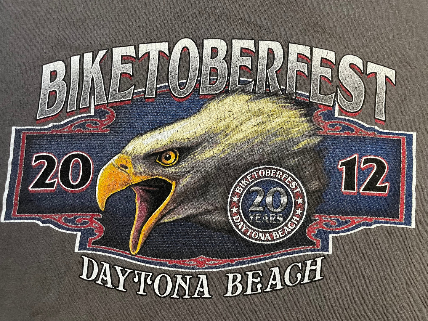 Biketoberfest daytona beach 2012  grey tee