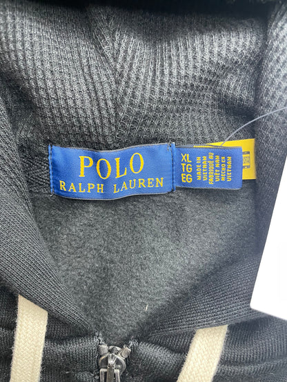 Polo Ralph Lauren Fleece Full-Zip Up Hoodie Polo Black