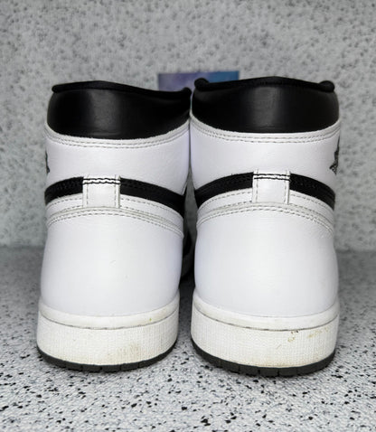 Jordan 1 High Black White 10 Men/11.5 Women “Preowned”