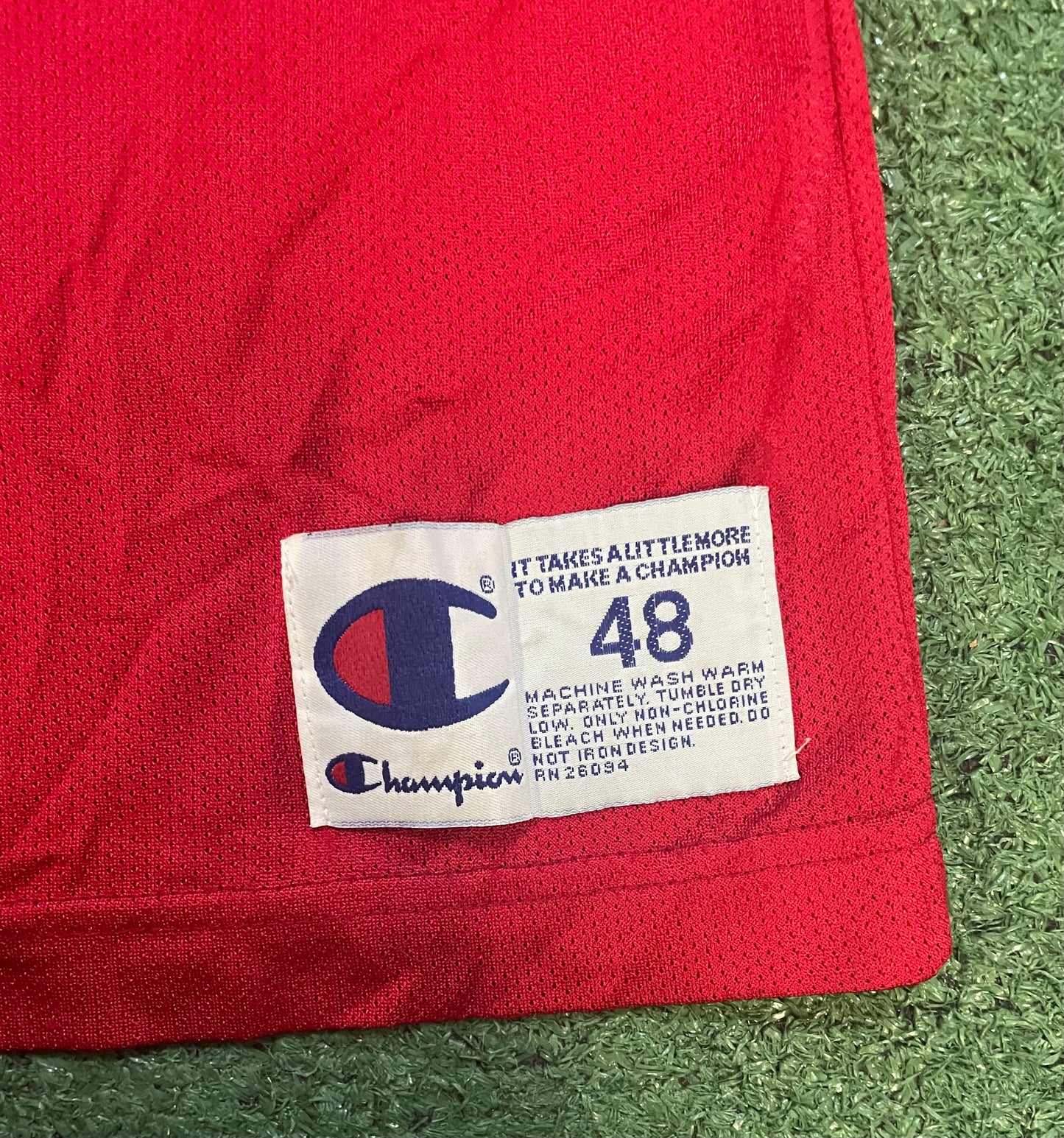 Vintage 1990s Philadelphia 76ers Sixers Allen Iverson champion NBA jersey