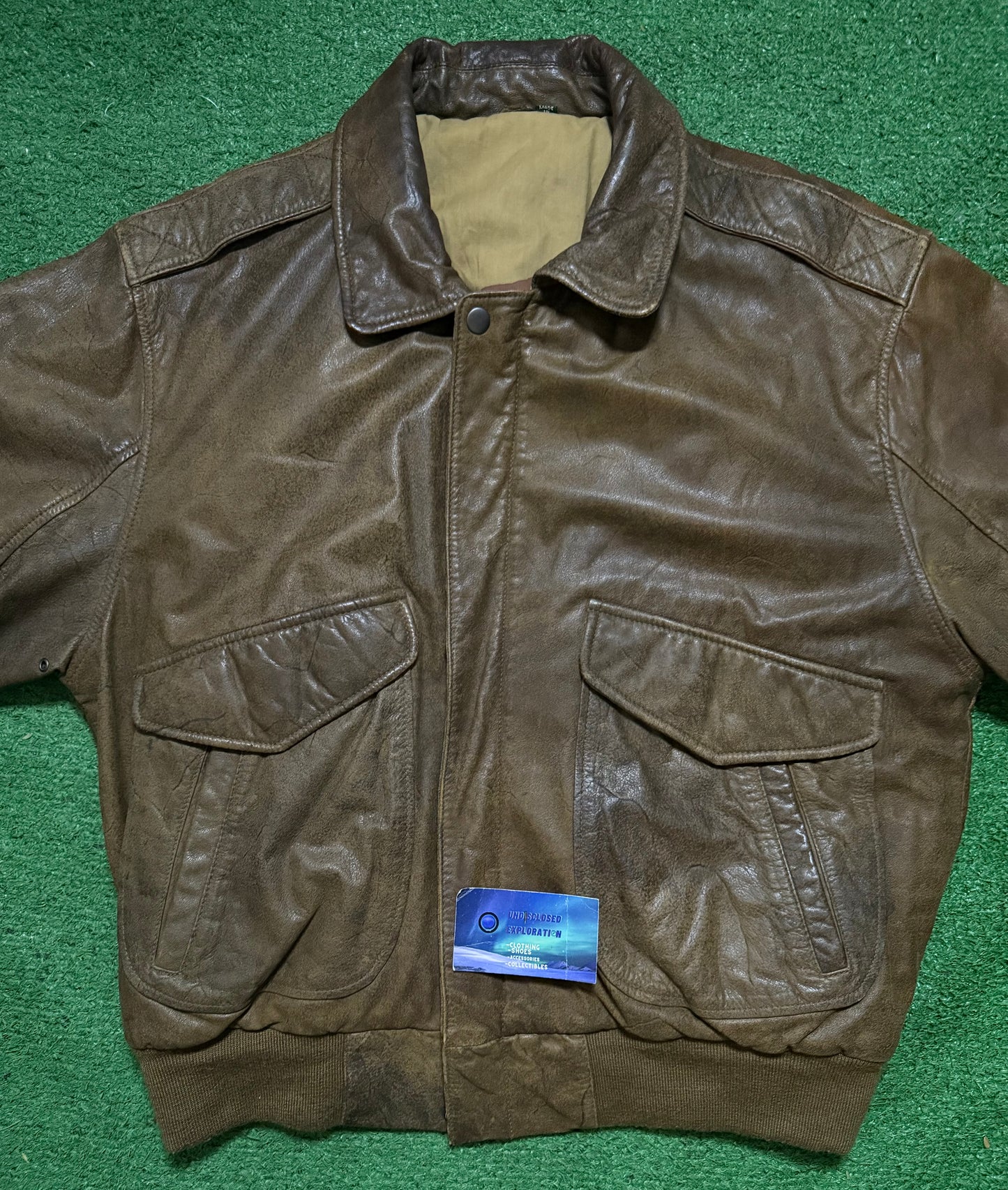 Vintage Hunt Club Leather Jacket