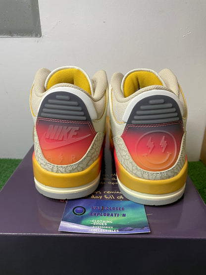 Jordan 3 J Balvin Medellin sunset