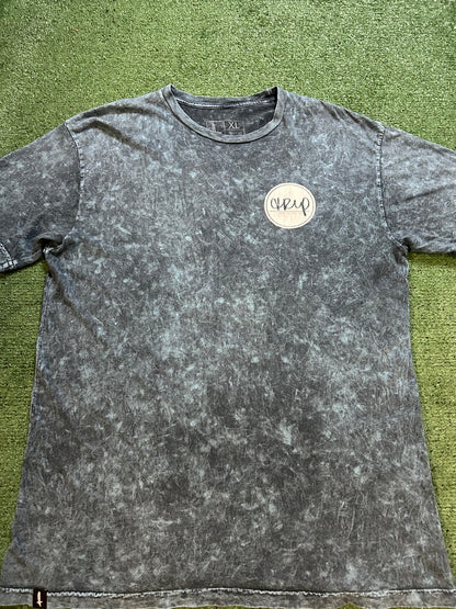 Erup gray acid wash tee