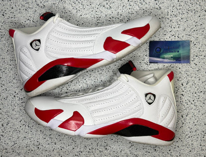 Jordan 14 Rip Hamilton Candy Cane 11.5 Men/13 Women “Preowned”