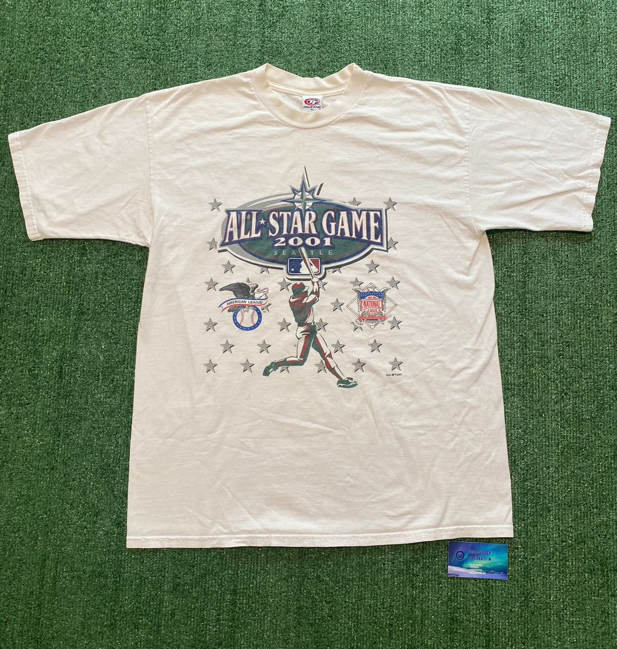 Vintage 2001 MLB all star game Seattle T-shirt