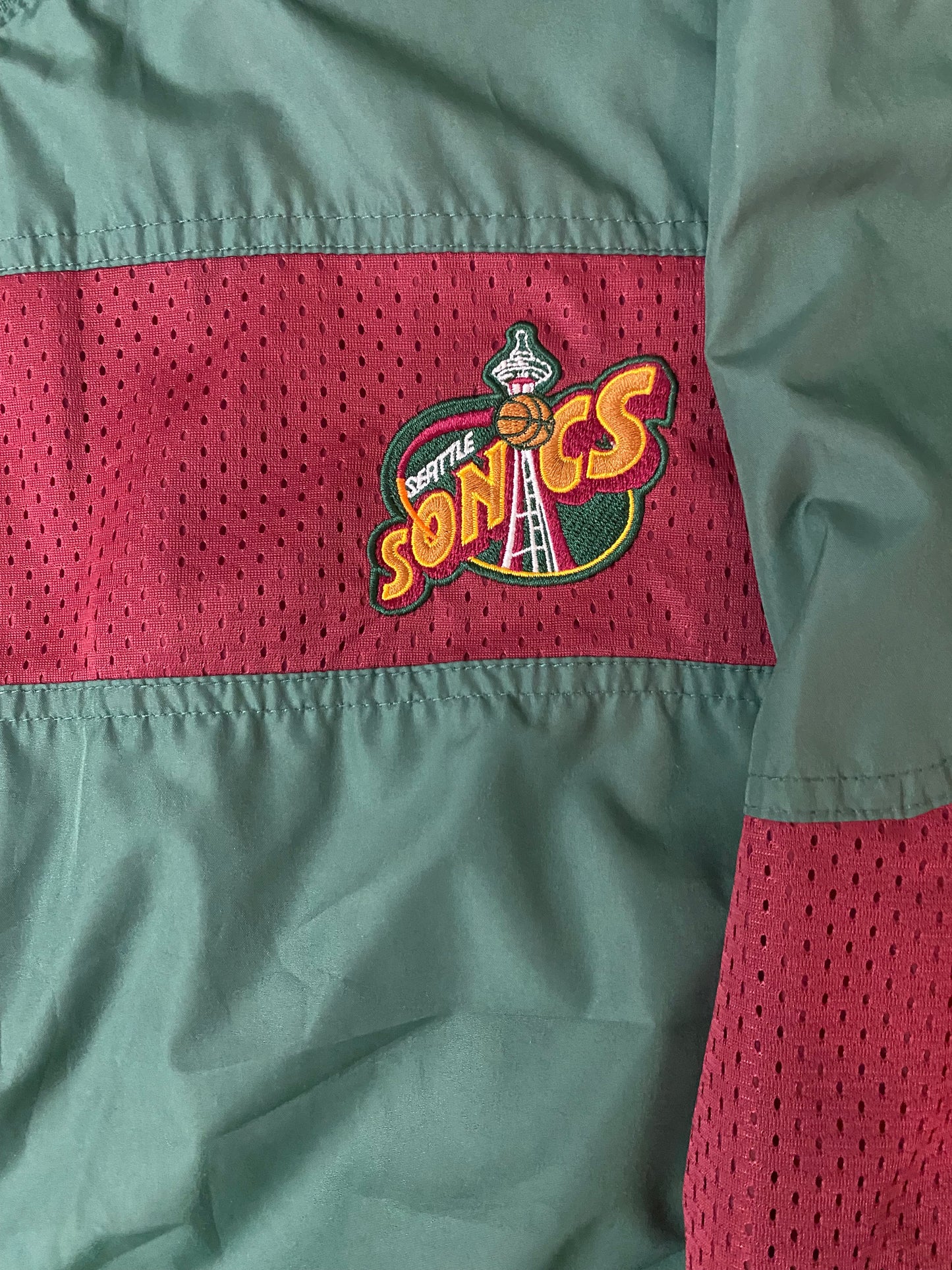 Vintage Seattle SuperSonics Puma Pullover