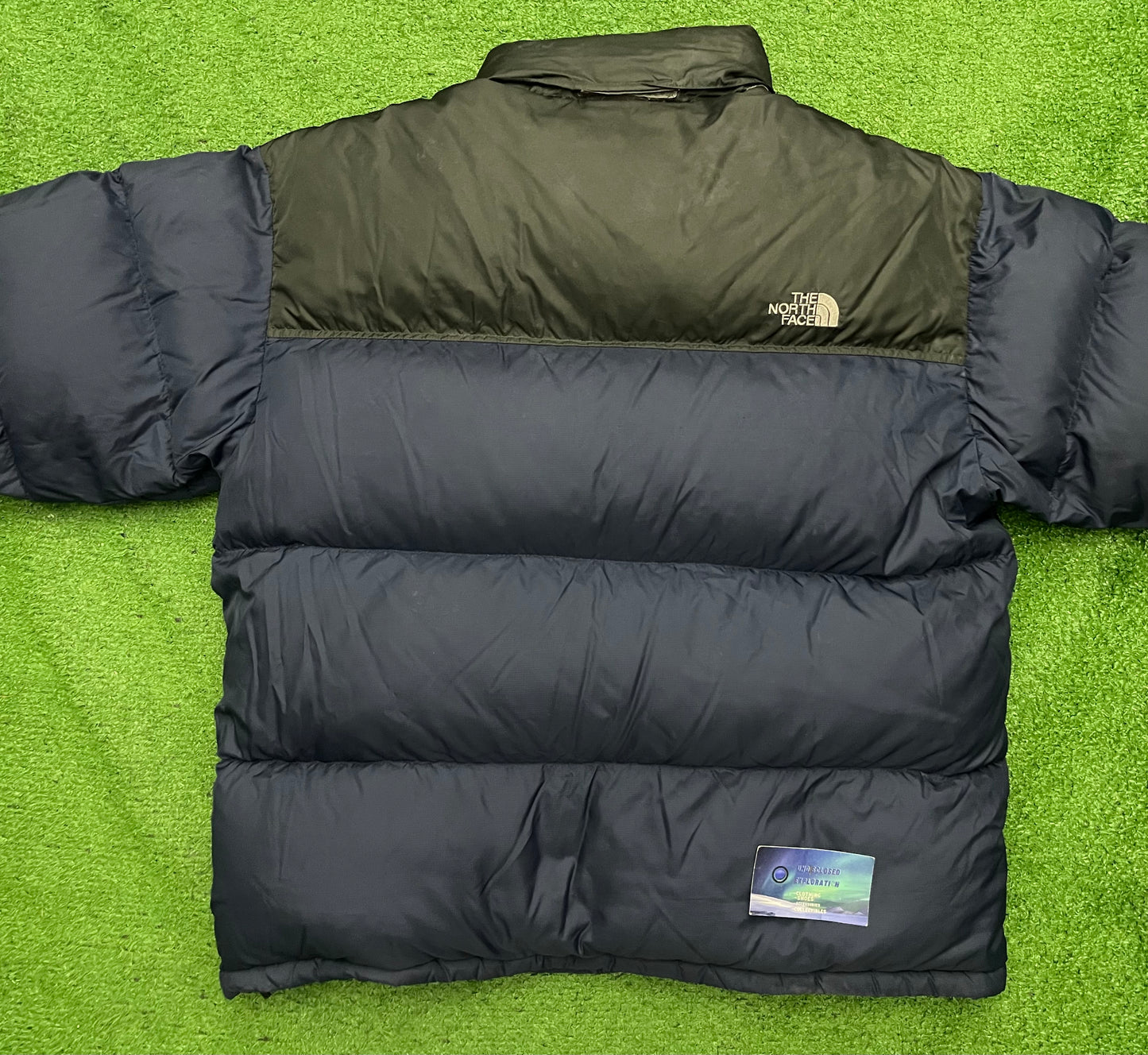 North Face Navy Nuptse
