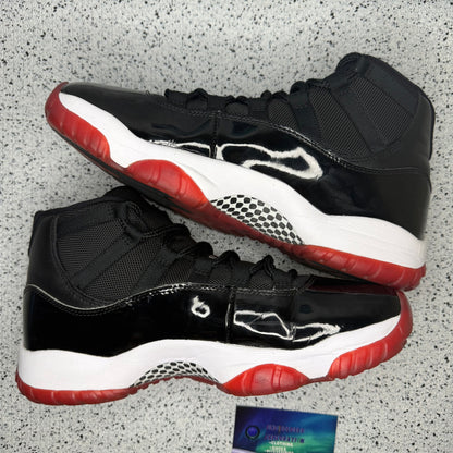 Jordan 11 Bred 9 Men “Preowned”