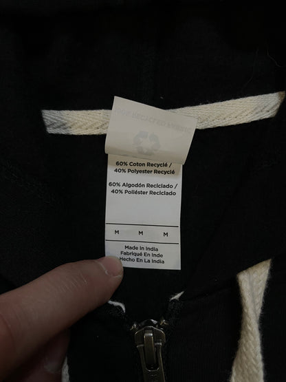 Microsoft black zip up hoodie