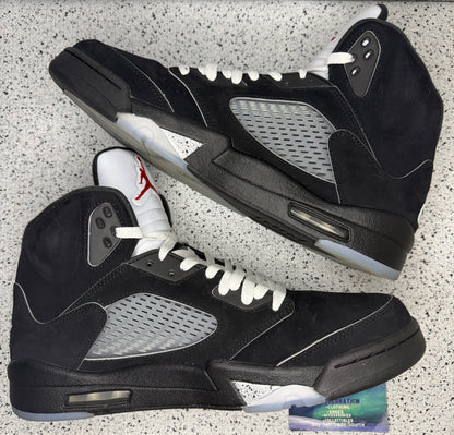 Jordan 5 Black Metallic Reimagined 13 Men “Preowned”
