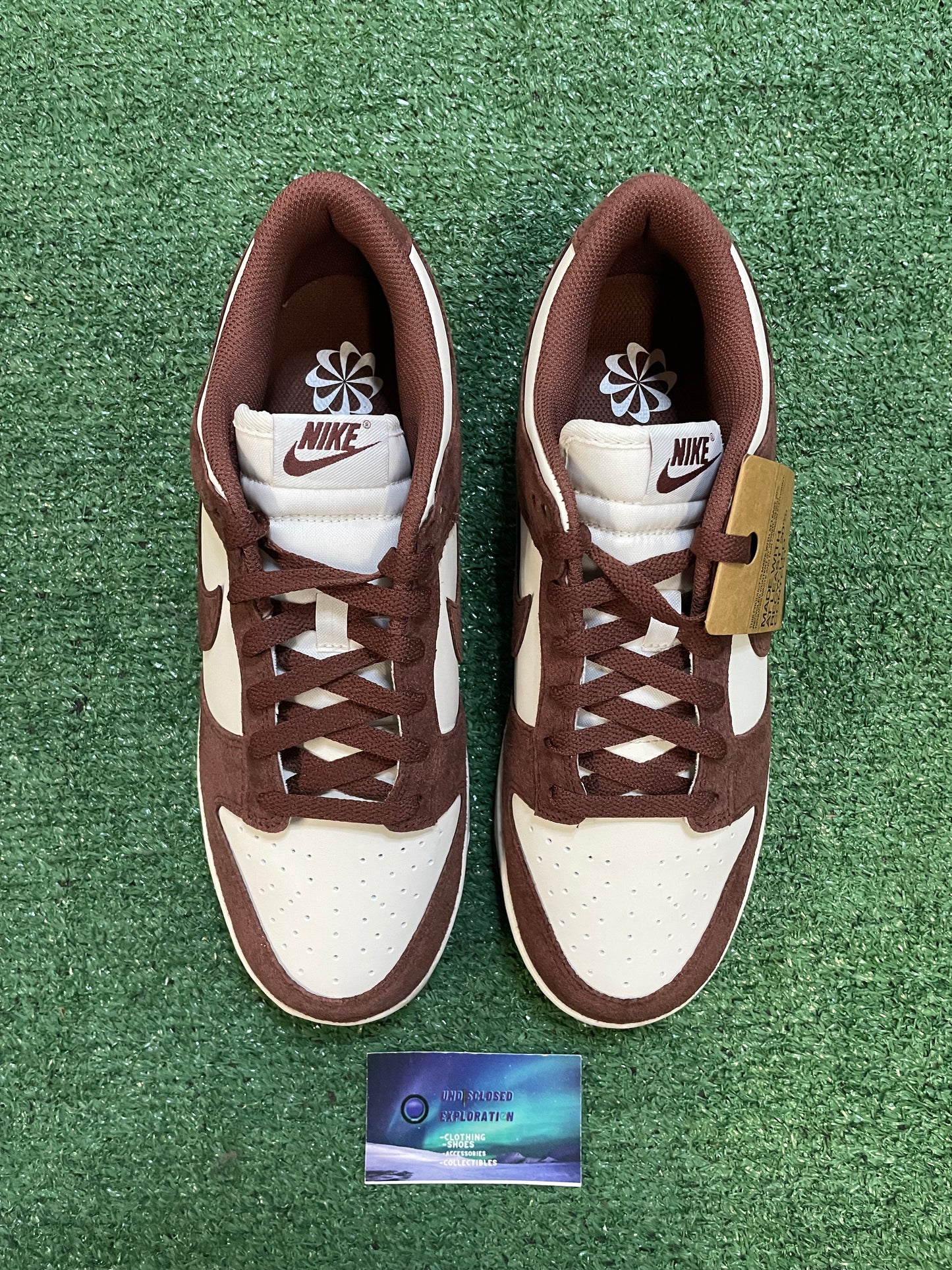 Nike Dunk low next nature red sepia