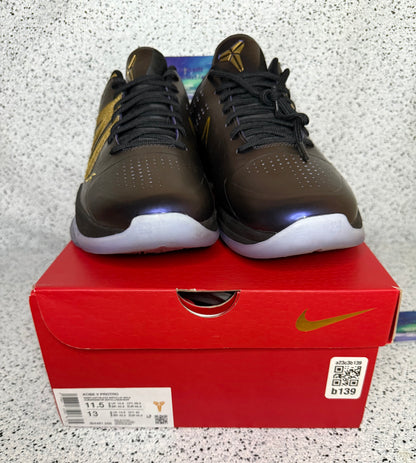 Nike Kobe 5 Year Of Mamba Eggplant 11.5 Men/13 Women “Preowned”
