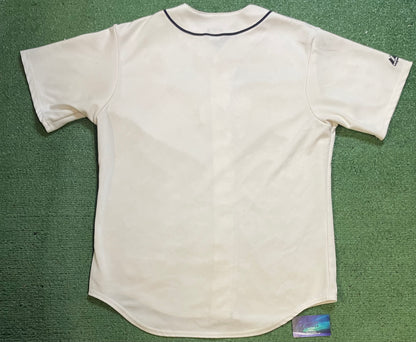 Seattle Mariners embroidered stitched white & blue jersey