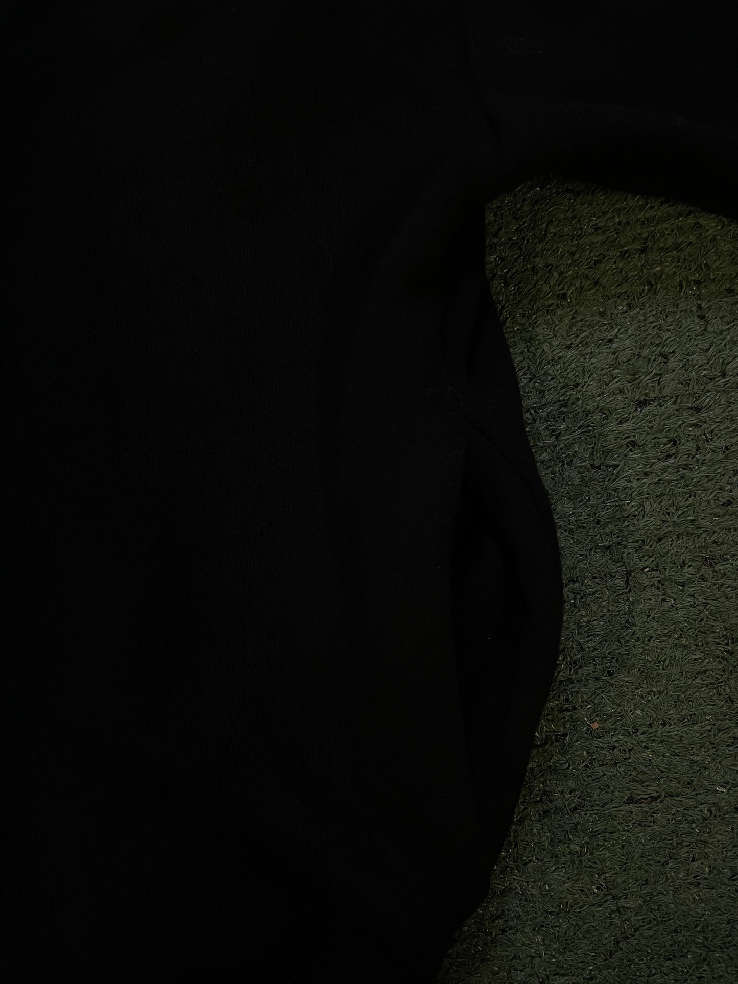 Fear of god Essentials jet black hoodie