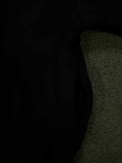 Fear of god Essentials jet black hoodie