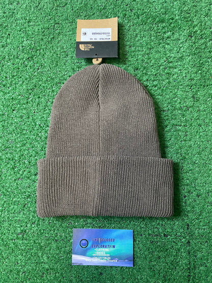 The North Face brown urban cuff beanie