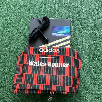 Adidas Wales Bonner X Samba Pony core black preowned size 9men/10.5women